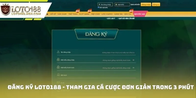 Đăng Ký Loto188