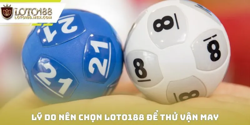 Lý do nên chọn Loto188 để thử vận may